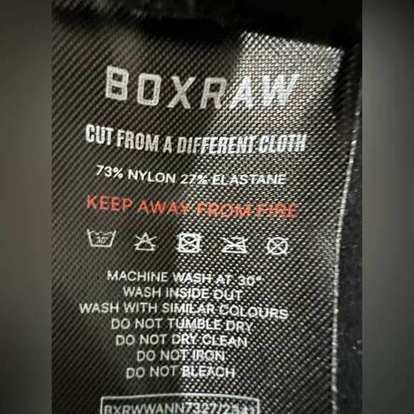 NWT. BOXRAW. Black Annie leggings. Size XS - Picture 6 of 6